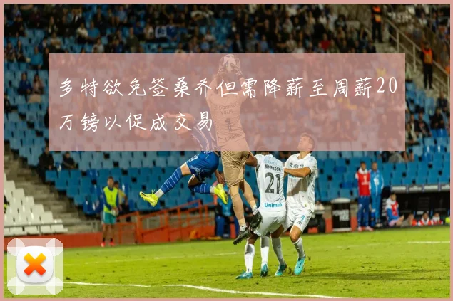 多特欲免签桑乔但需降薪至周薪20万镑以促成交易